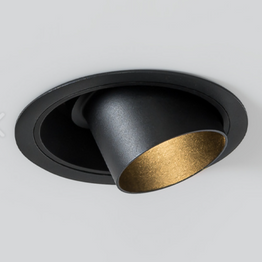 Lampa do zabudowy Aqform 38035-M930-F1-00-12 Swing next czarna