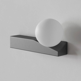 Lampa Ścienna Czarna Kvarc LA173/A1/196 Cleoni