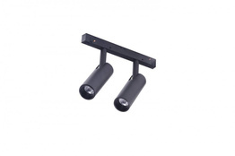 ALFA TRACK MAGNETIC Niko 2 2x7W Oprawa do szyny magnetycznej Azzardo AZ4584 Czarna 3000K