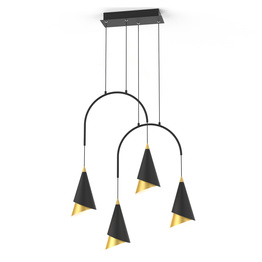 Żyrandol Italux Raalto Pnd-433128-4