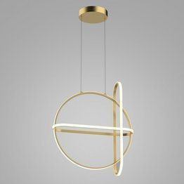 Nowoczesna Lampa wisząca w kolorze złotym Italux Cerrila LED