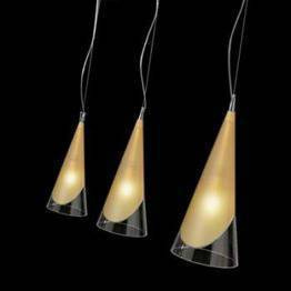 Lampade Italiane ALBACHIARA SP 1016/3X15 Zwis bursztynowy