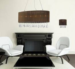 SIDNEY 1996-7P BN Lampa Wisząca AZZARDO