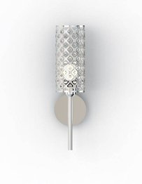 Lampa ścienna chromowana Dann Lux Design Pao PAO CH-W DLD5310