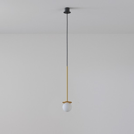 Zwis pojedynczy Cleoni Cotton 30 cm kolor złoty