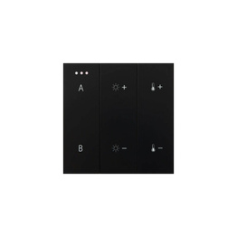 Azzardo Włącznik ścienny SWITCH PANEL REMOTE CONTROL 2-GROUP BLUETOOTH AZ5209 Czarny