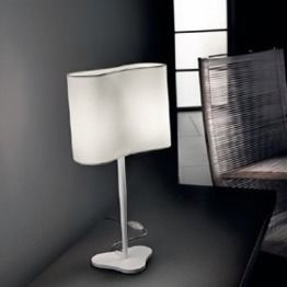 Lampade Italiane MUGELLO LT 1051/38 Lampa Stołowa biała