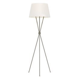 Lampa stojąca z białym abażurem Elstead Limited Penny PN