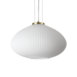 Żyrandol Ideal Lux Plisse' Sp1 D45 Ottone 285191