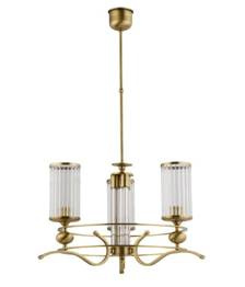 Lampa wisząca RUT-ZW-3(P/KL)TRAN Kutek Ruta