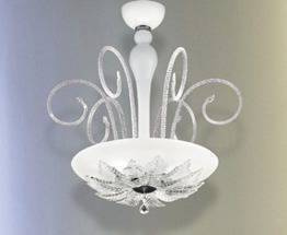 Leucos ORLEANS S 50 Żyrandol biały