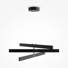Origami lampa wisząca czarny (MOD163PL-L38B4K1) - Maytoni