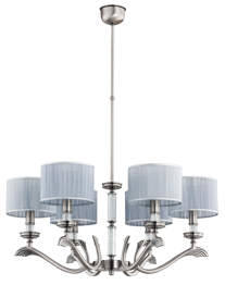 Żyrandol Kutek Sparone SPA-ZW-6(N/A) Nikiel