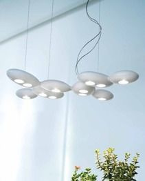 Lampade Italiane STONEHENGE SP 1050/86 biała Lampa Wisząca