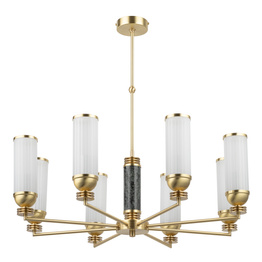 Lampa wisząca Kutek Żyrandol IZA-ZW-8(ZM/5)B Izano