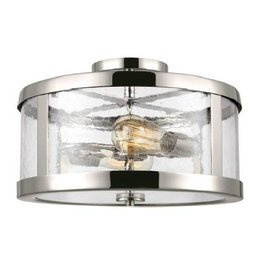 Elstead Lighting Harrow FE-HARROW-SF Nikiel Plafon