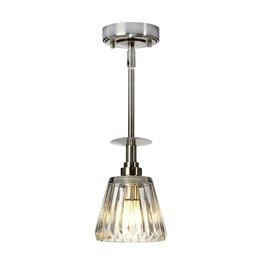 Elstead Lighting Agatha BATH-AGATHA1P-BN Lampa wisząca