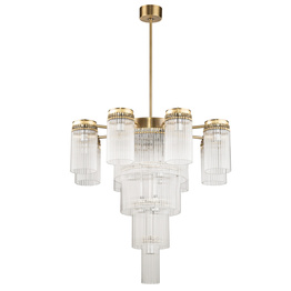 Lampa wisząca FIL-ZW-10+8(ZM)300/170 Kutek Filago