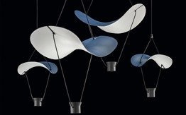 Żyrandol Masiero Vollee C2+2 V55 niebieski